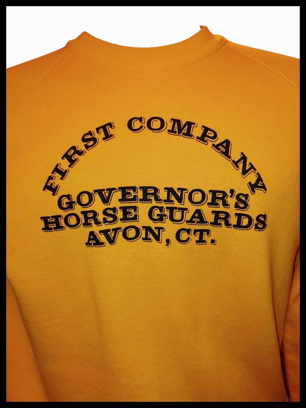 Vintage First Company Governor's Horse Guards Sweatshirt Avon CT XL - Picture 2 of 7